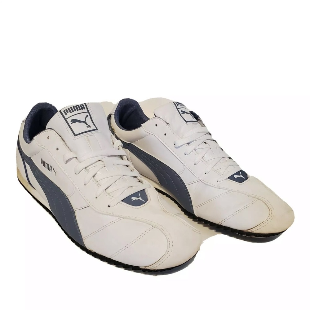 Puma Snts Mens Size 14 Sneakers  White Leather